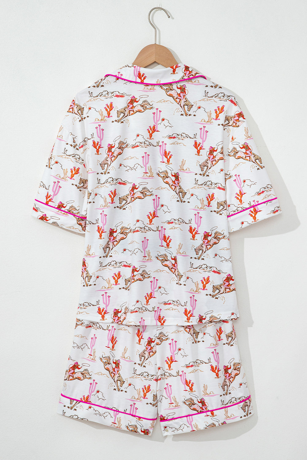 Cowgirl Print Pajamas Set