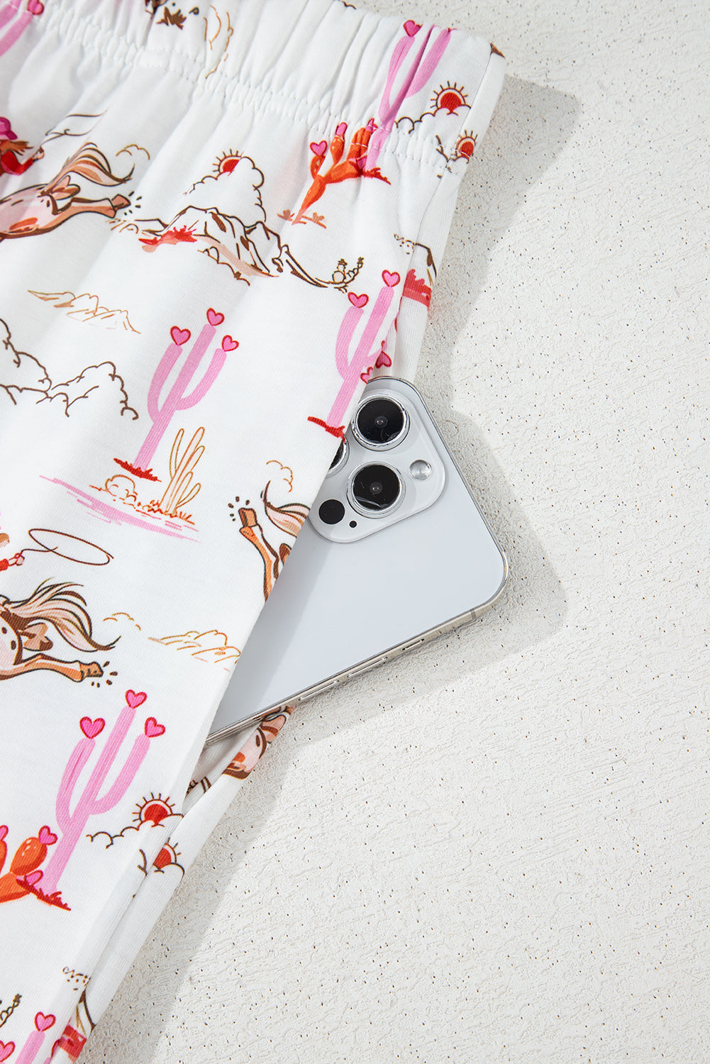 Cowgirl Print Pajamas Set