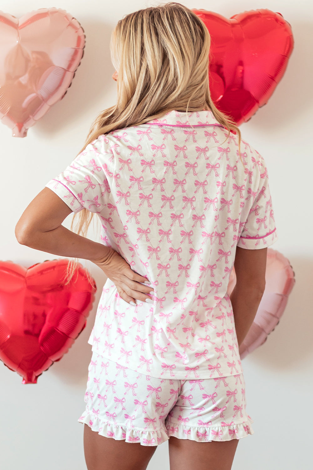 Bowknot Pajama Set