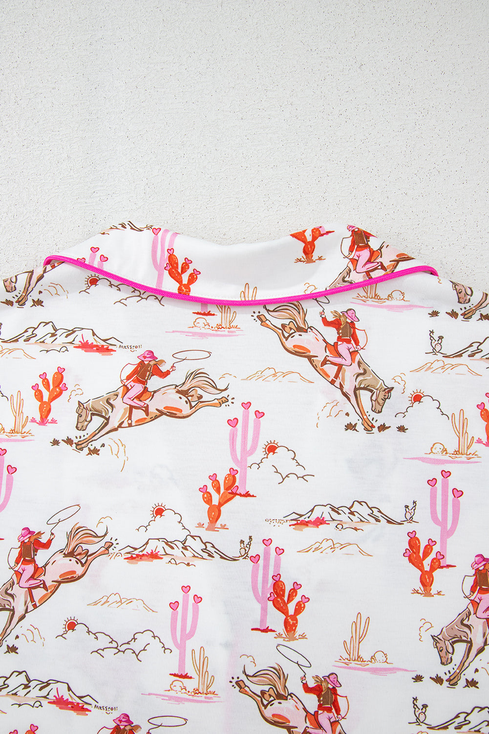 Cowgirl Print Pajamas Set