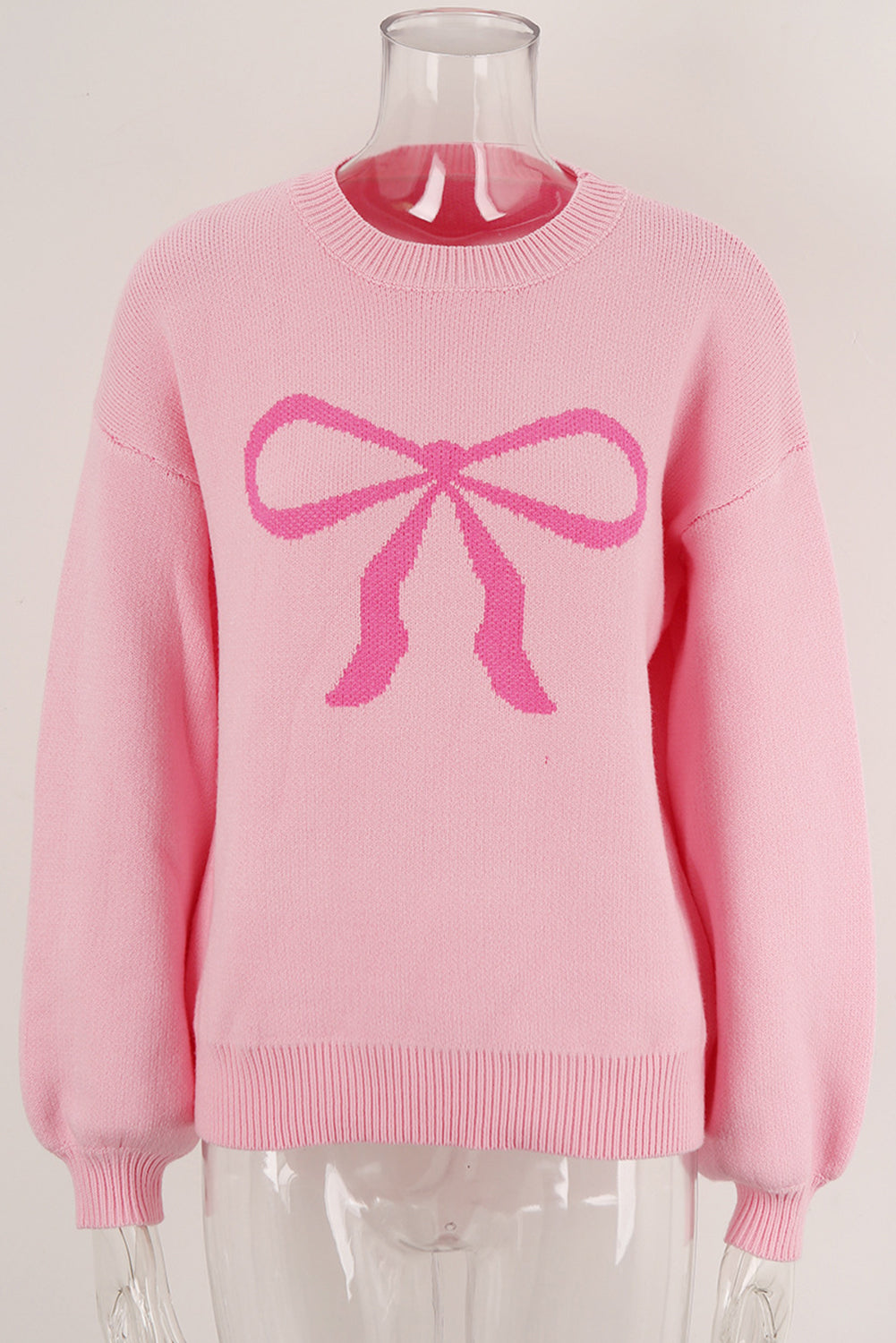 Pink Bow Sweater