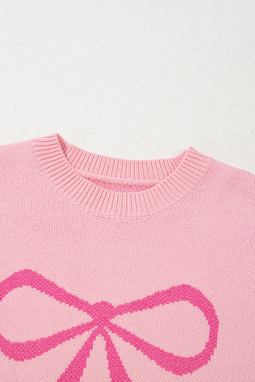Pink Bow Sweater