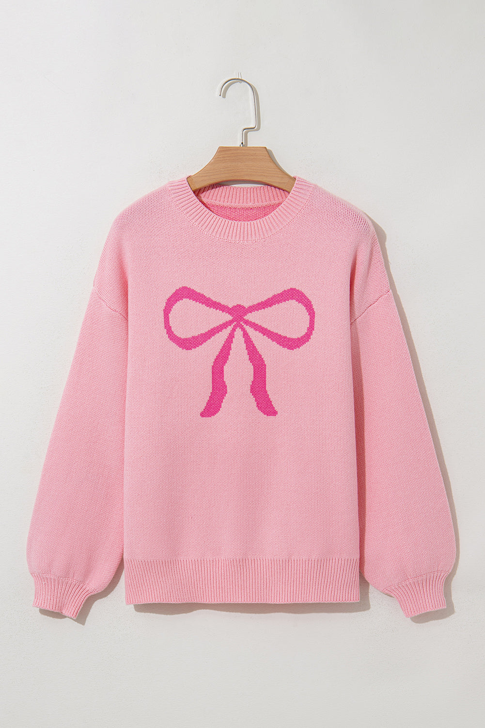 Pink Bow Sweater